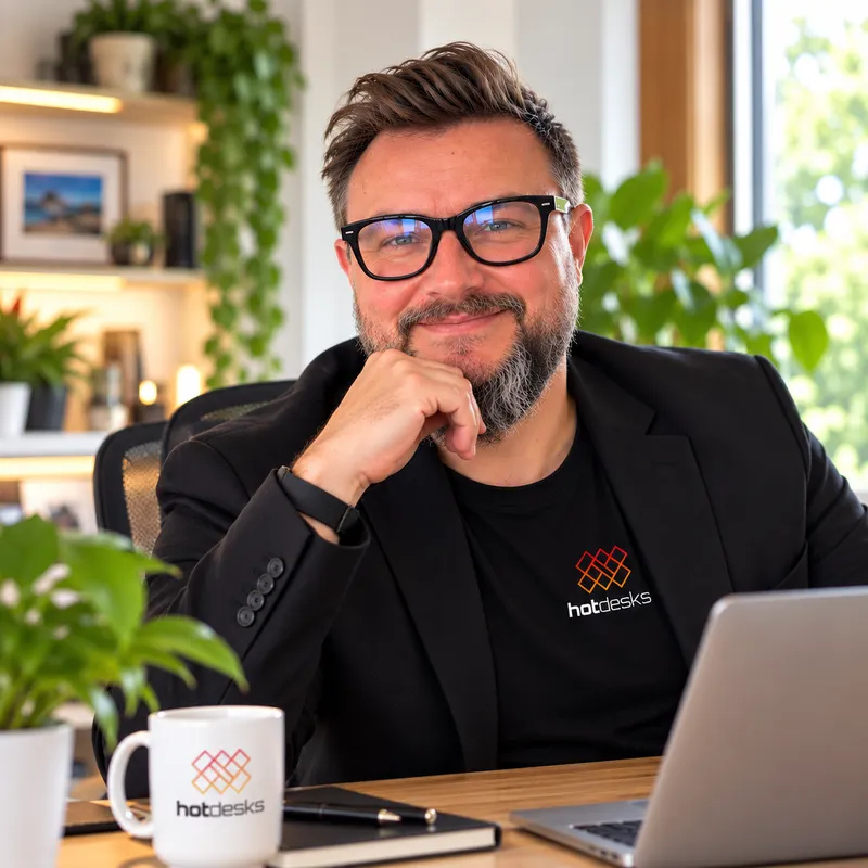 Andrzej Kryk, współzałożyciel HotDesks